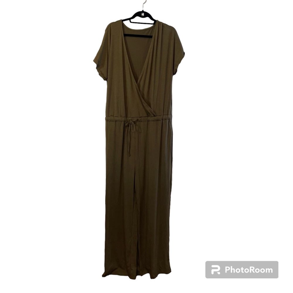 Sage Green Palazzo Leg Jumpsuit ~ SIZE 3X ~ NWOT